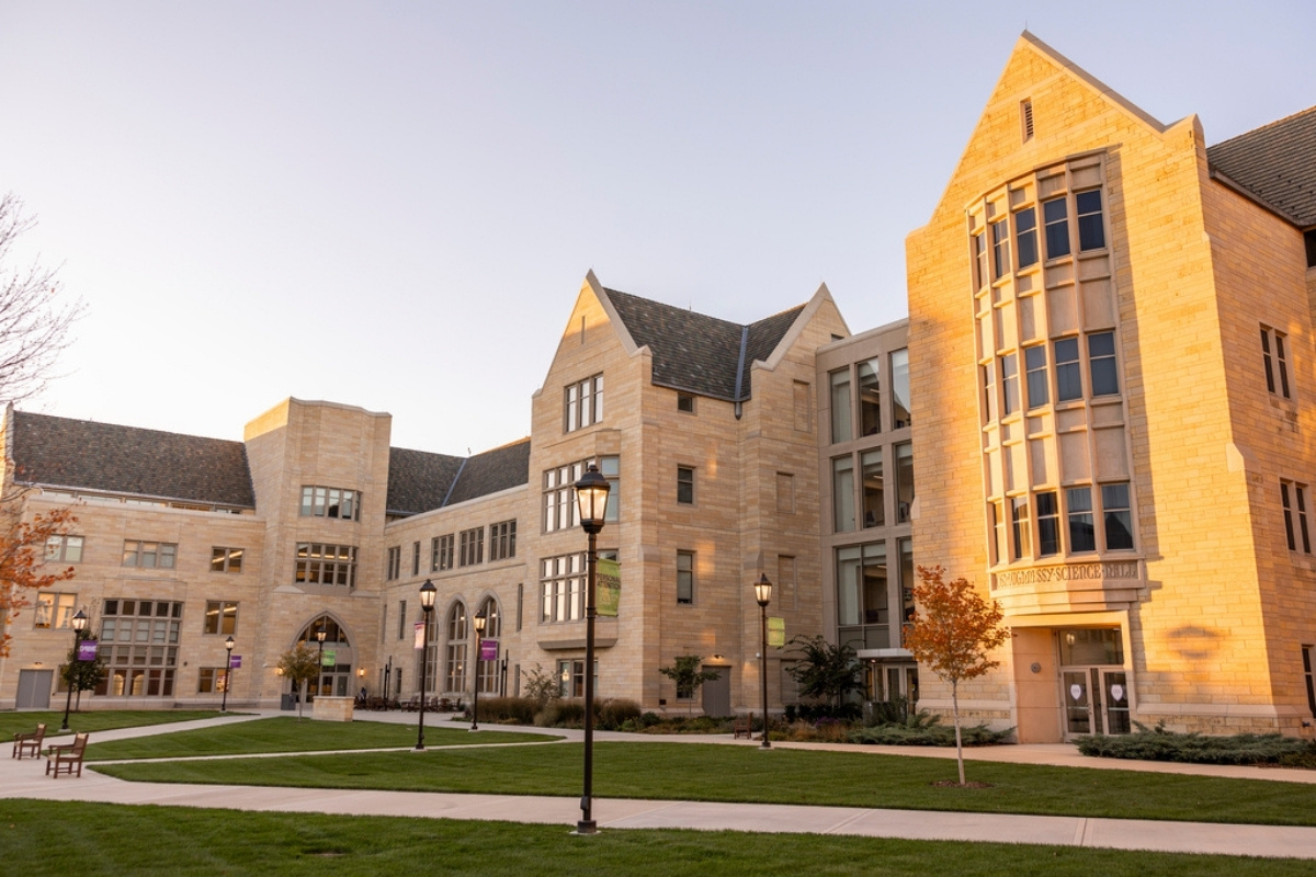 exterior of the Schoenecker Center
