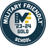 Military Friendly School Gold badge 2023-24