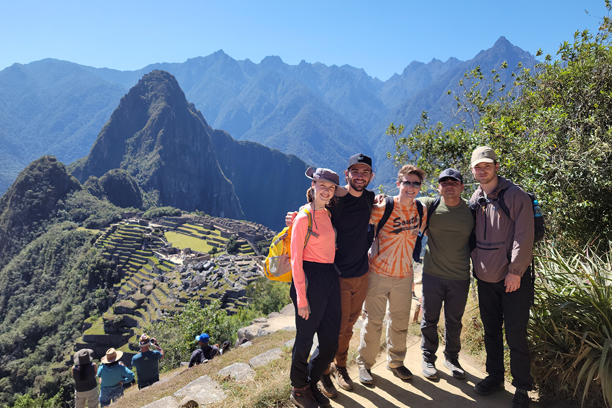 Senior Design Team visits Machu Picchu