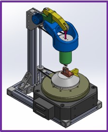 SolidWorks Model of the Fixture Prototype