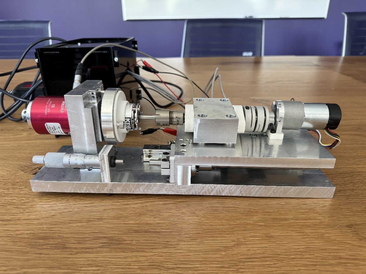 Figure 1: Completed torque tester system