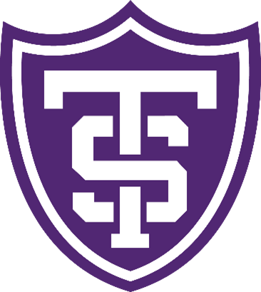 UST Athletics purple shield