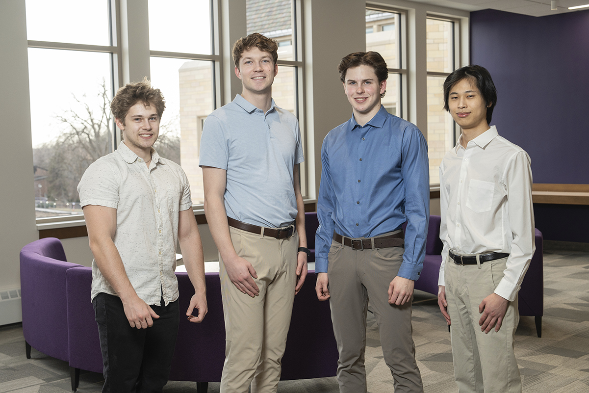 Senior Design student team