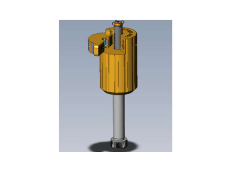 CAD model of holder prototype