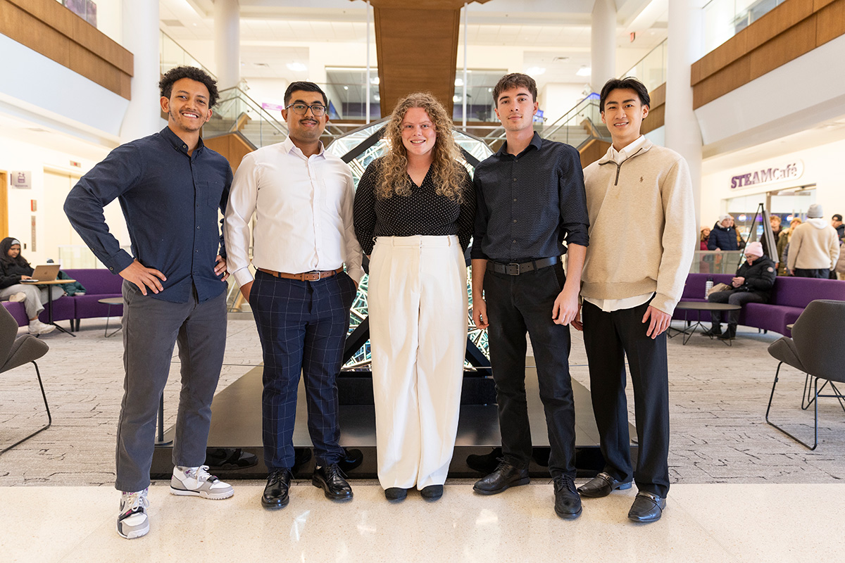 Senior Design student team