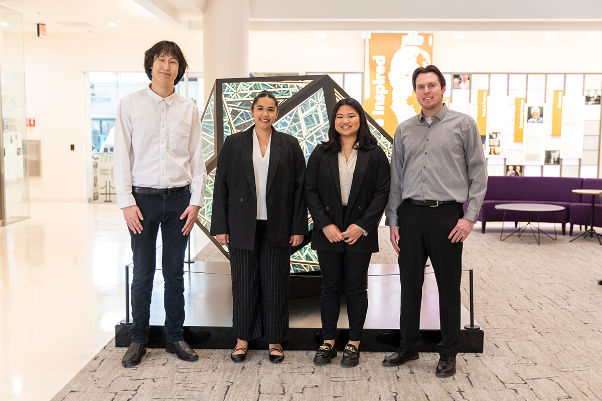 Senior Design student team