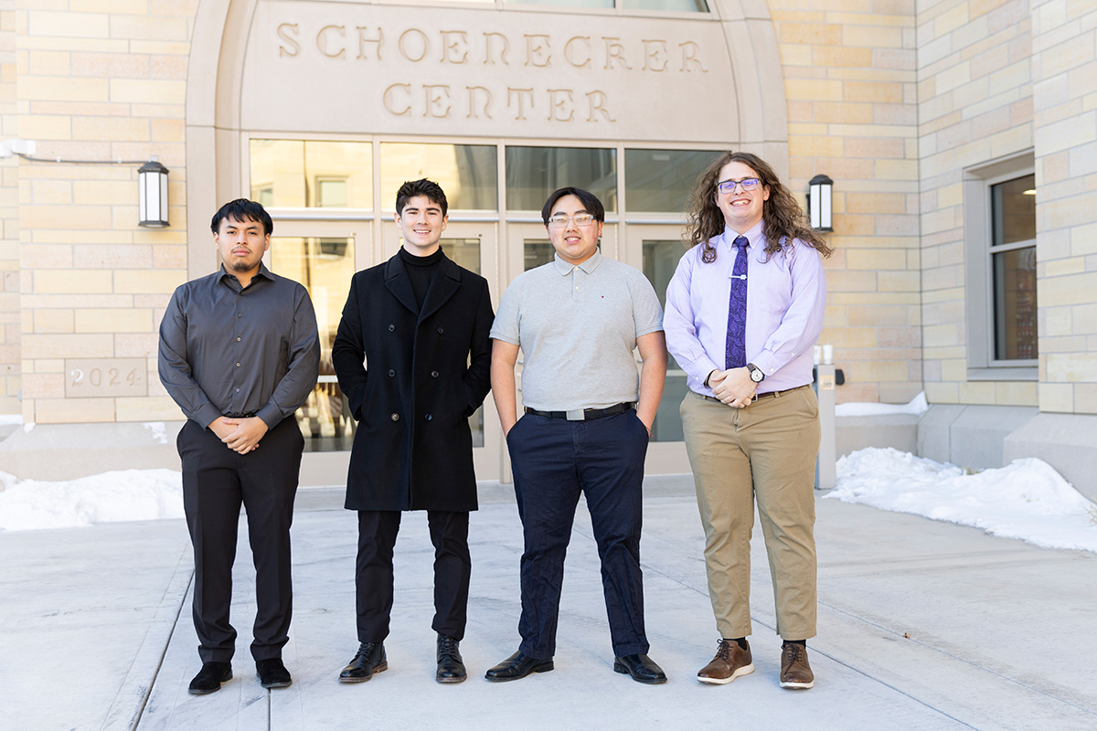 Senior Design student team