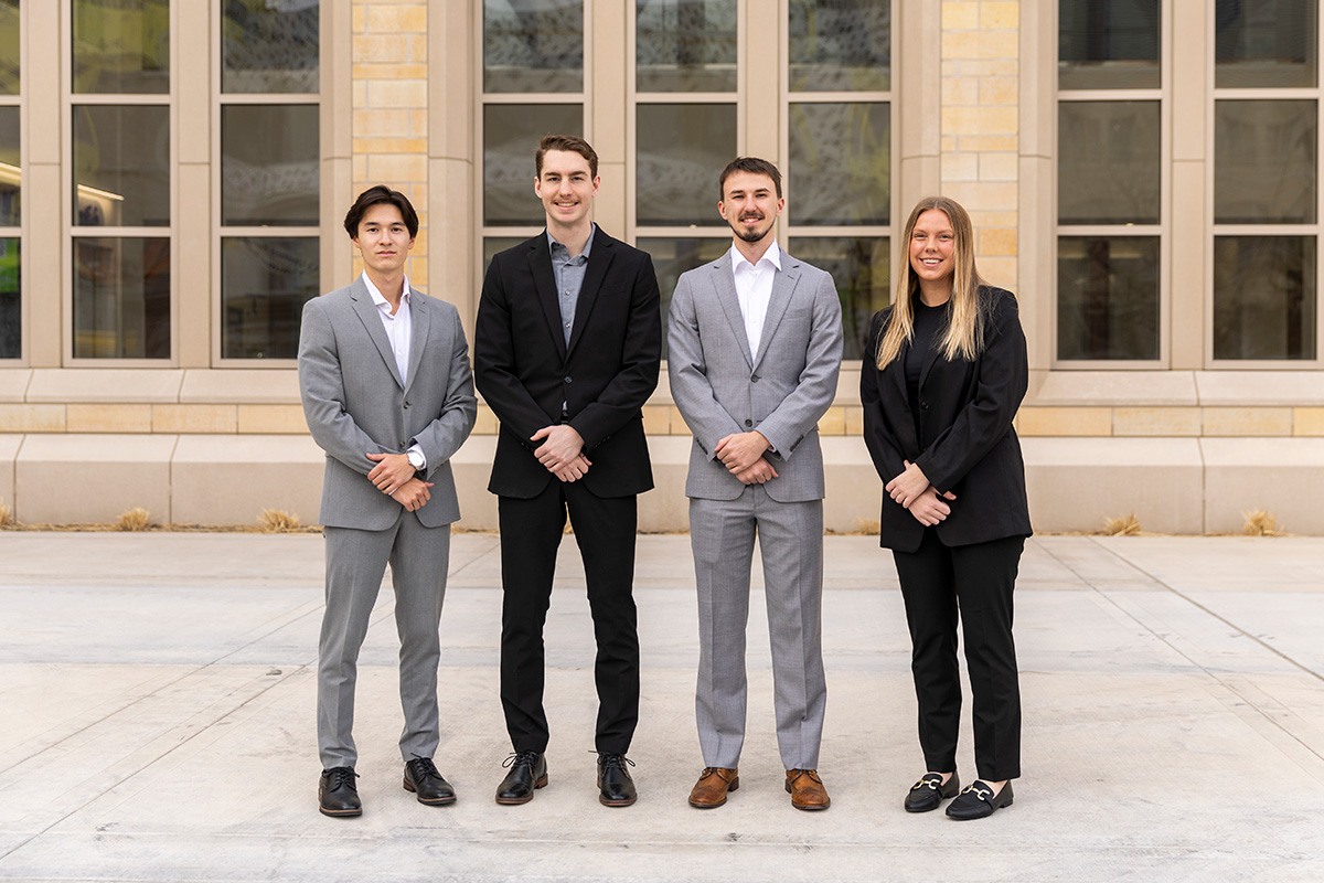 Senior Design student team
