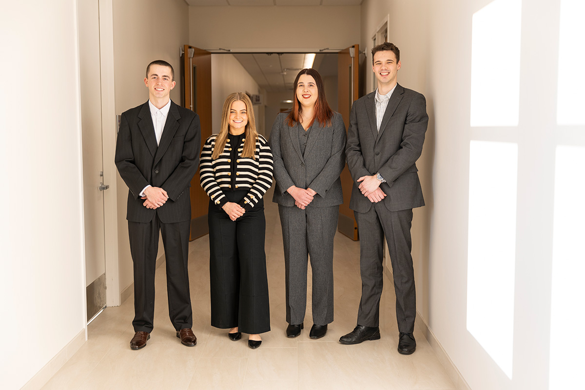 Senior Design student team