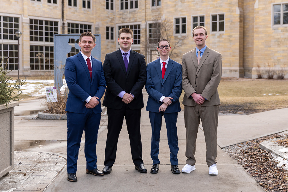 Senior Design student team
