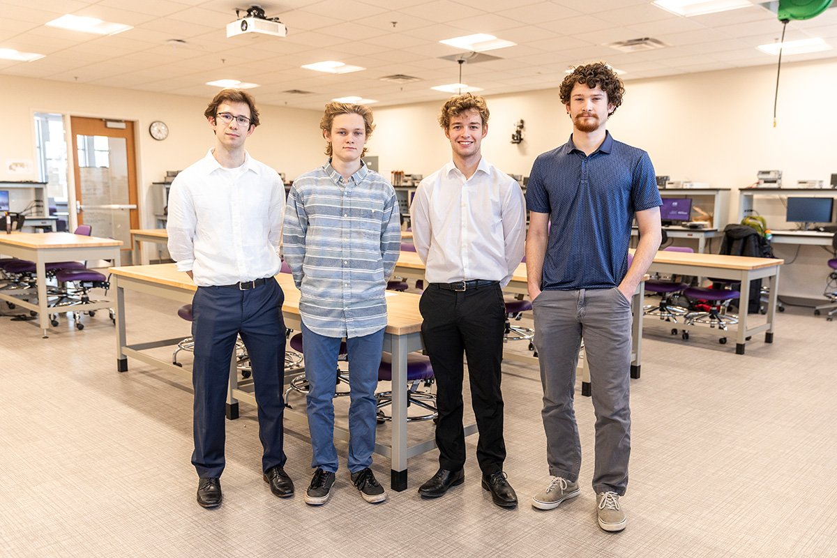 Senior Design student team