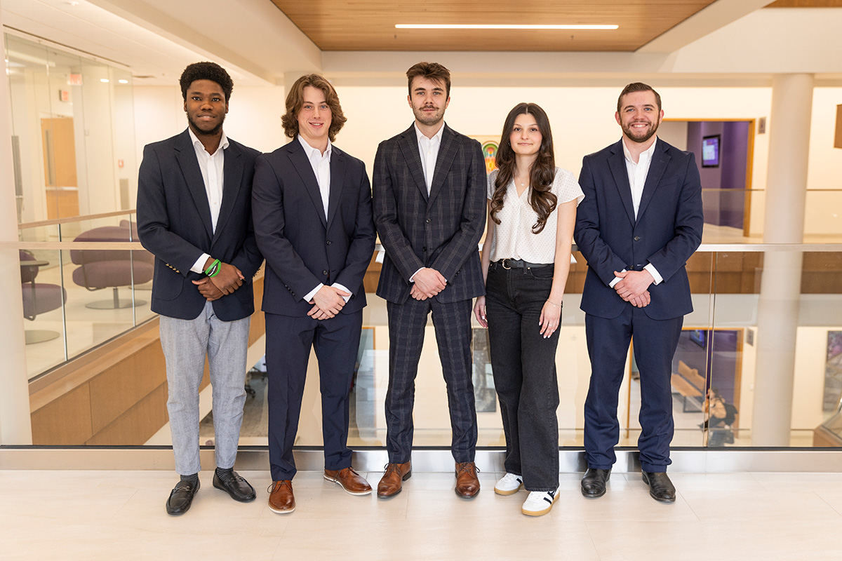 Senior Design student team