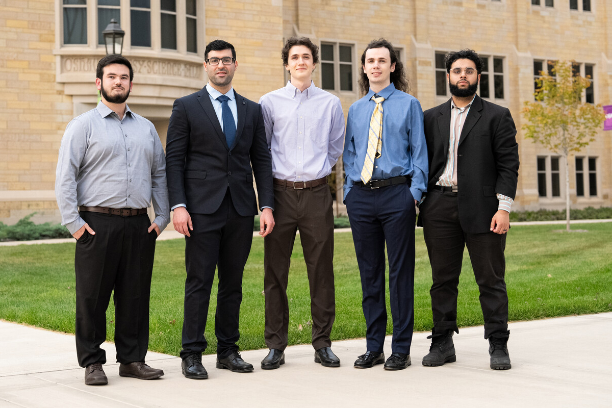 Senior Design student team