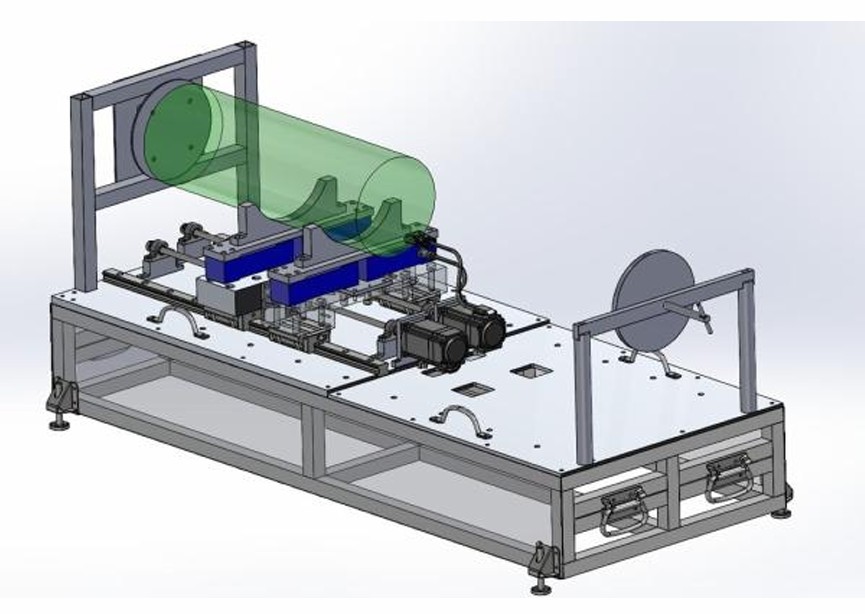 Picture of system in CAD