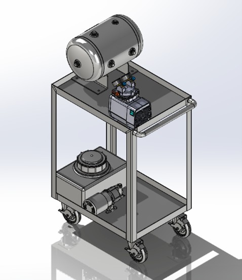 Image 2: CAD file of environmental control test unit