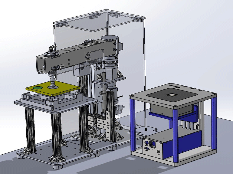 Automated System retrieving sample