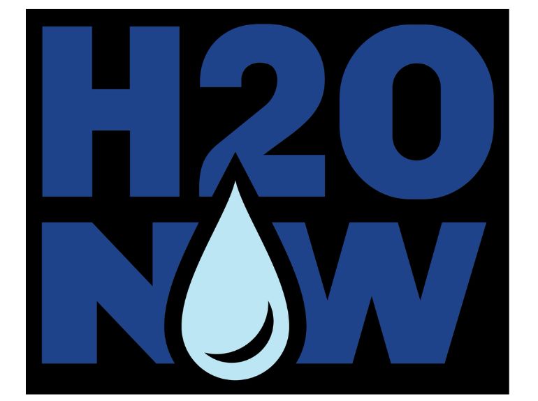 H2O Now logo