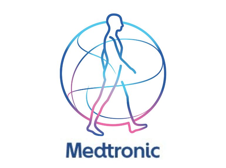 Medtronic walking human logo
