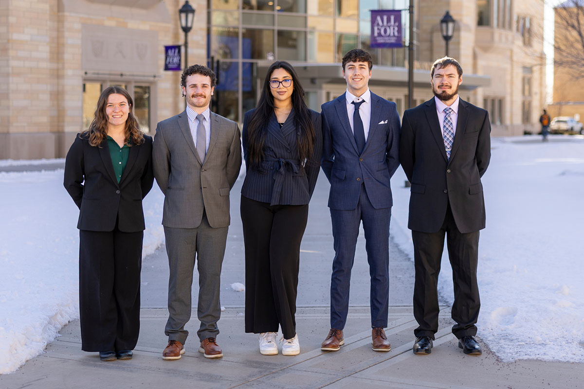 Senior Design student team