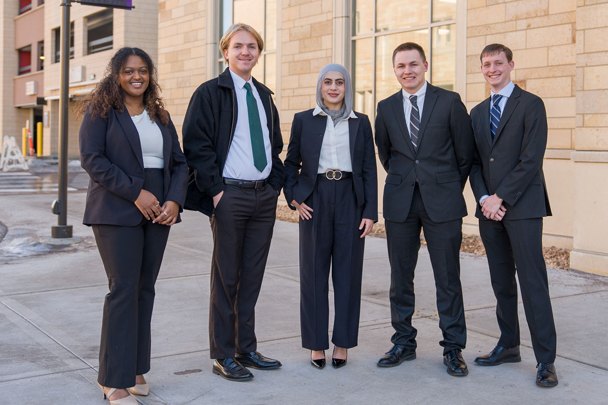 Senior Design student team