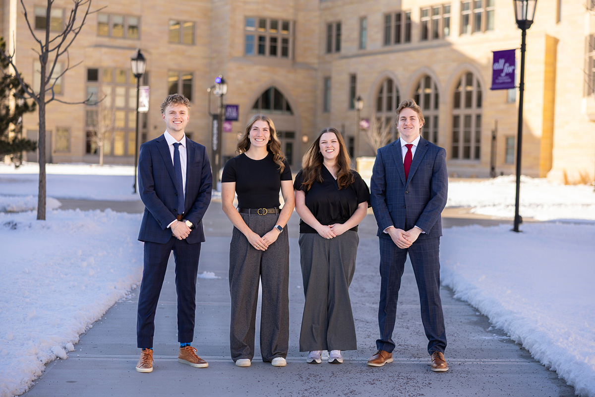 Senior Design student team