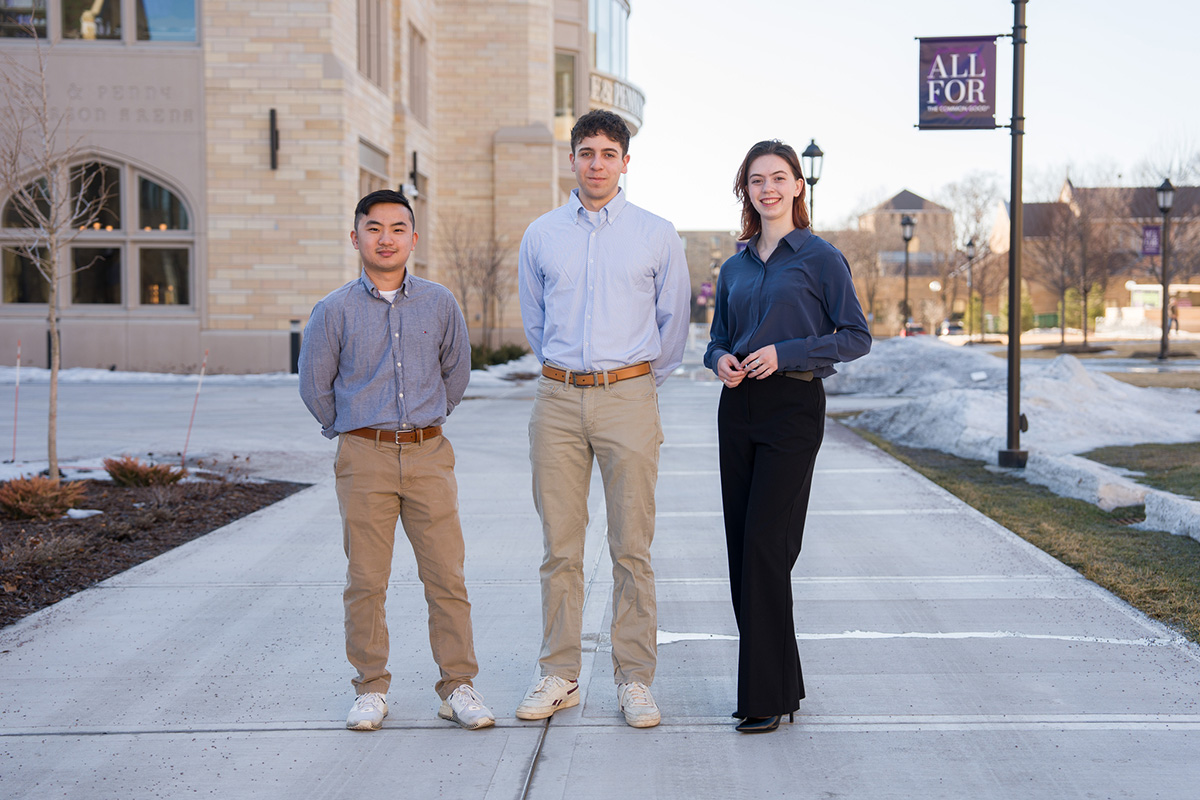 Senior Design student team