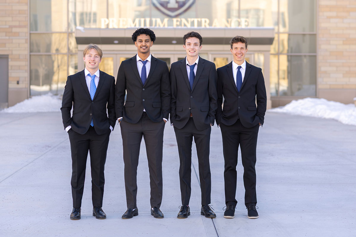 Senior Design student team