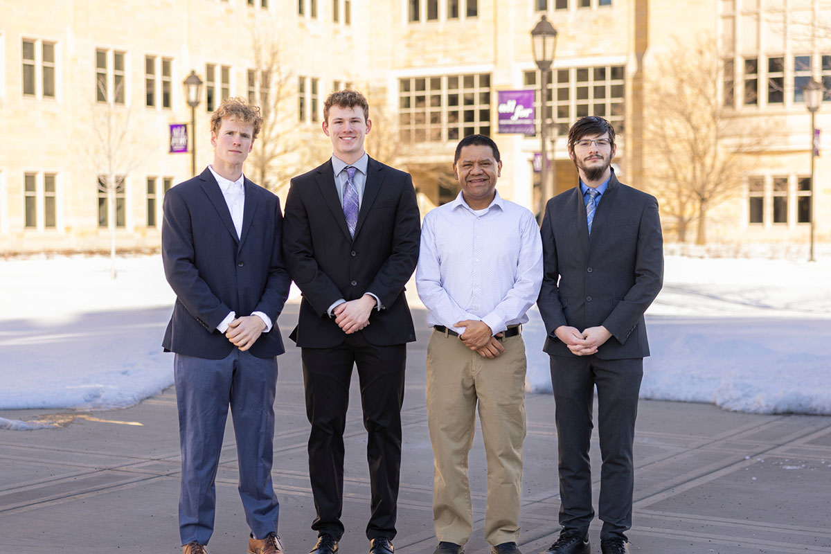 Senior Design student team