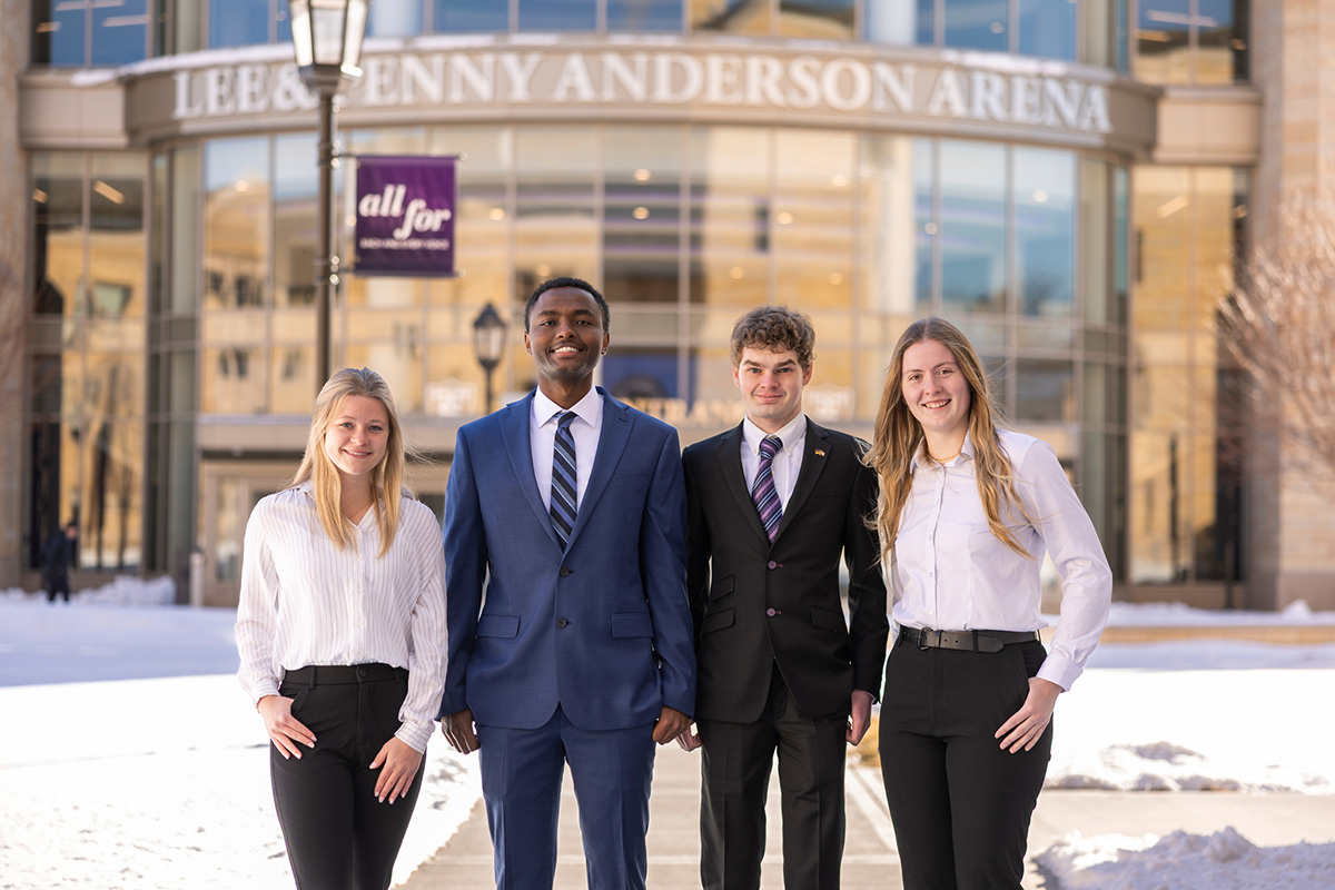 Senior Design student team