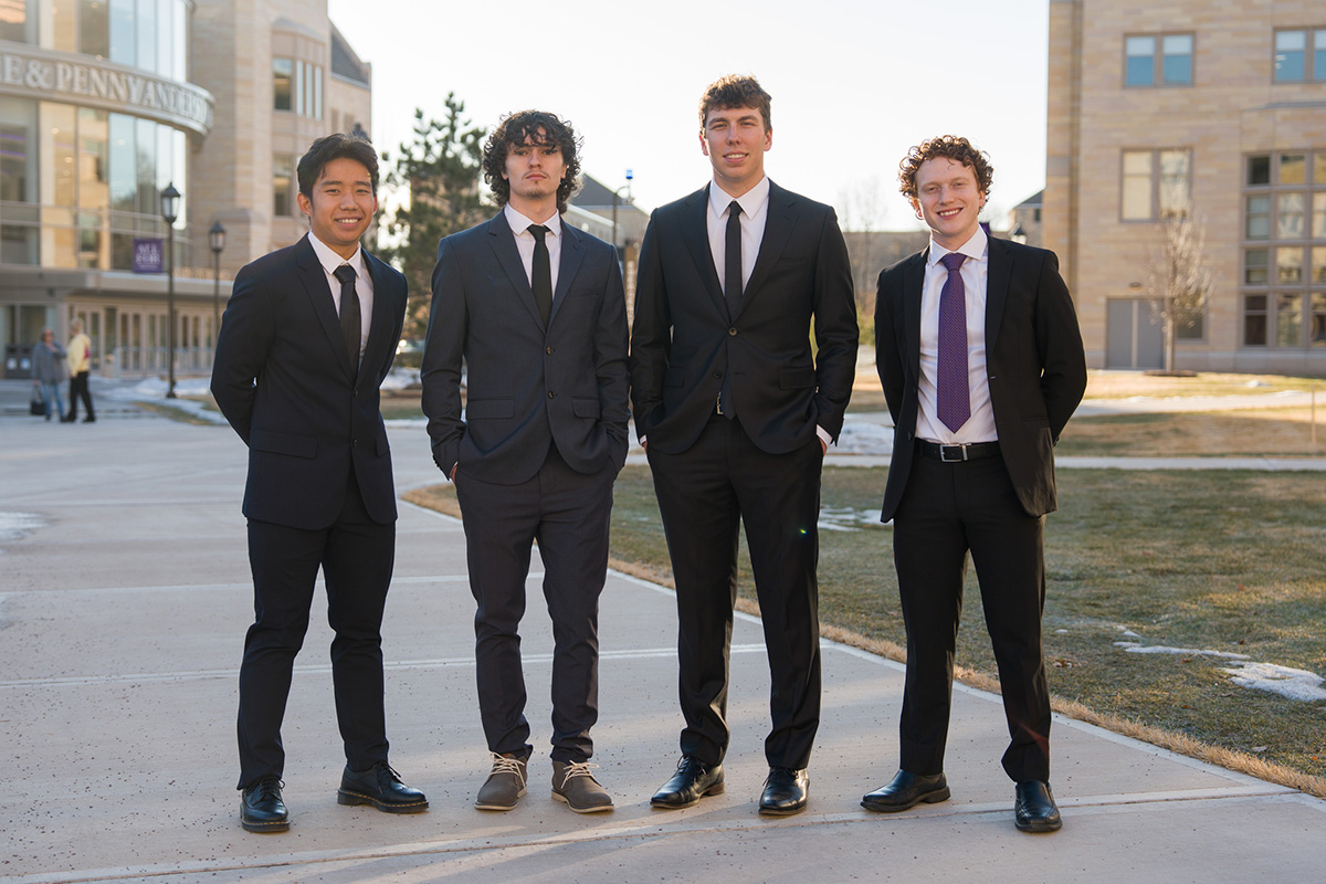 Senior Design student team