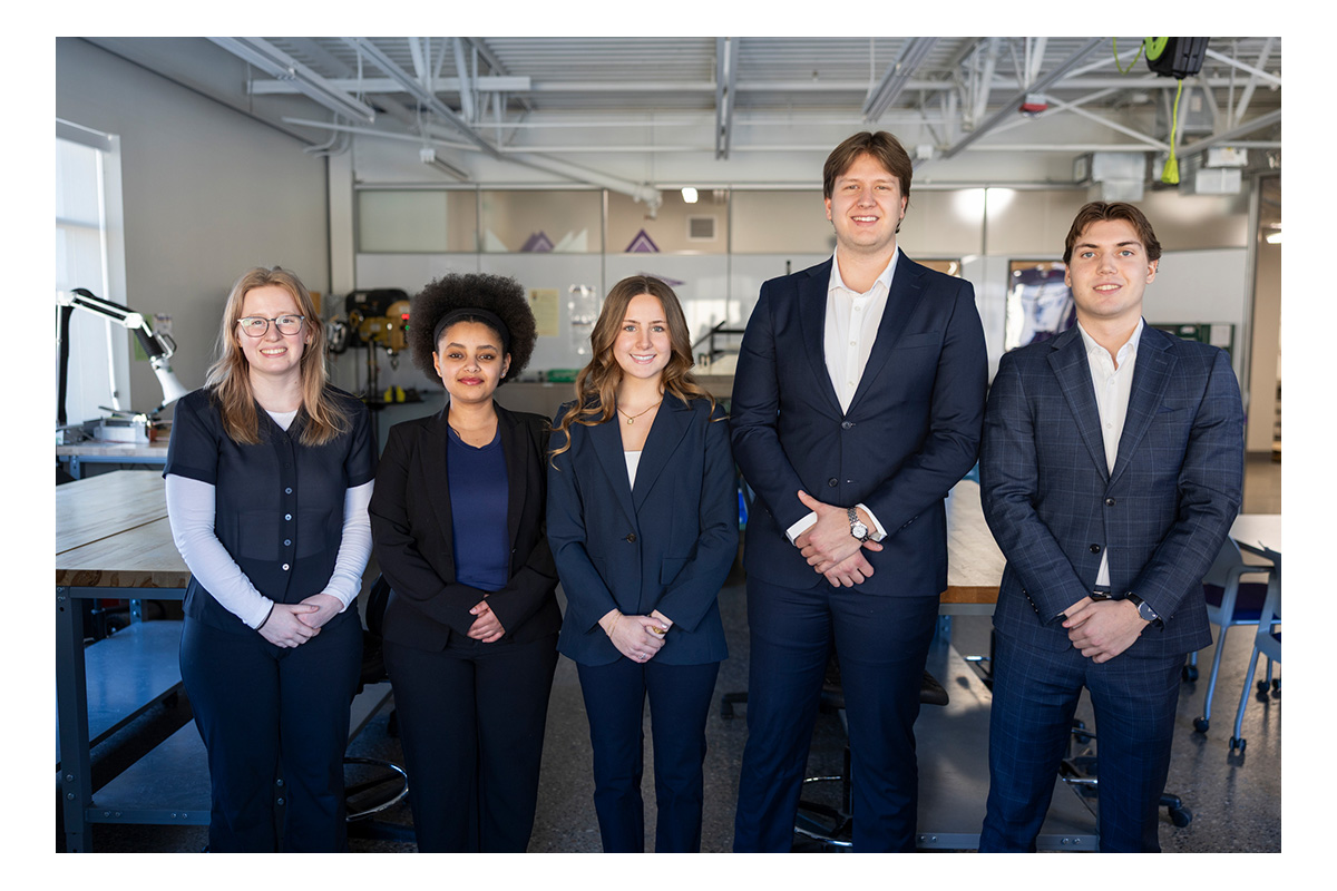 Senior Design student team