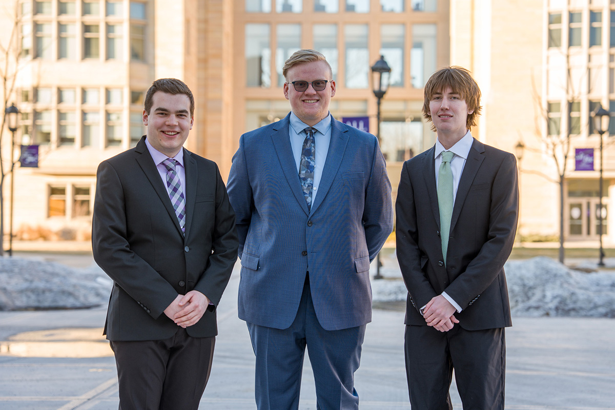 Senior Design student team