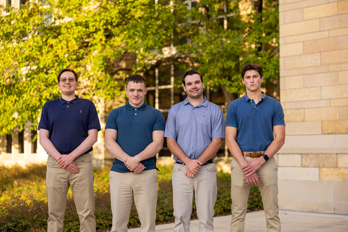 Senior Design student team