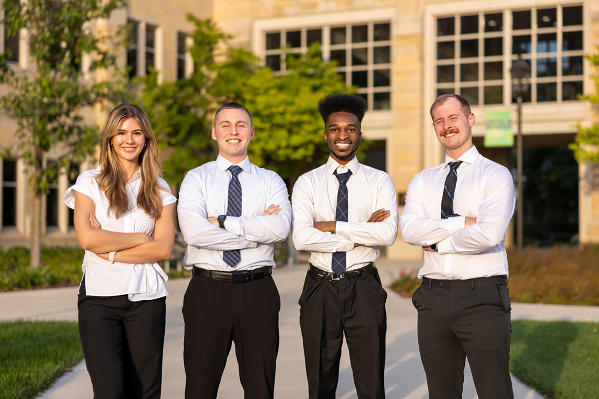 Senior Design student team
