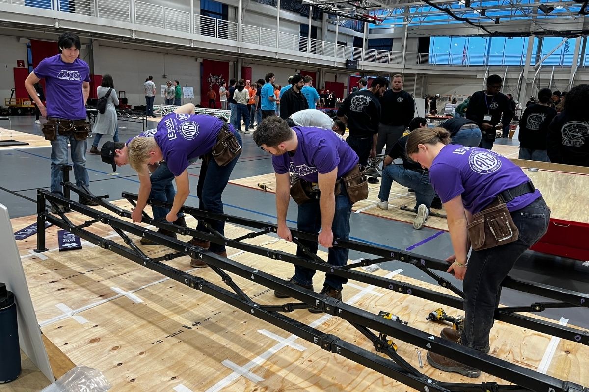 Tommie Civil Steel Bridge competition